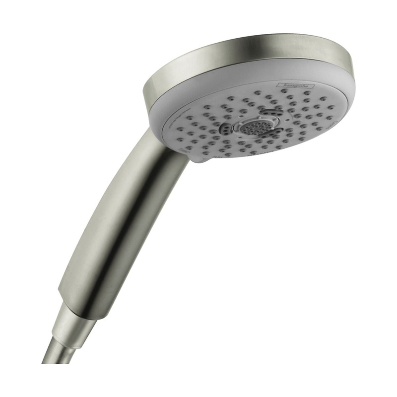 HANSGROHE 04073820 Brushed Nickel Croma 100 Modern Handshower 2.5 GPM