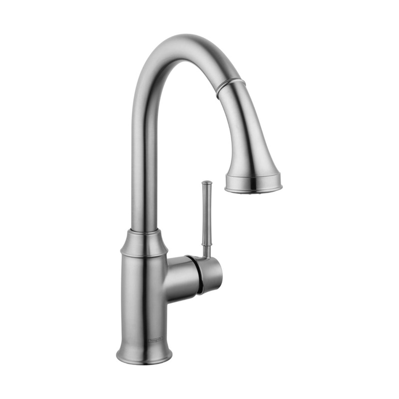 HANSGROHE 04215800 Stainless Steel Optic Talis C Classic Kitchen Faucet 1.75 GPM