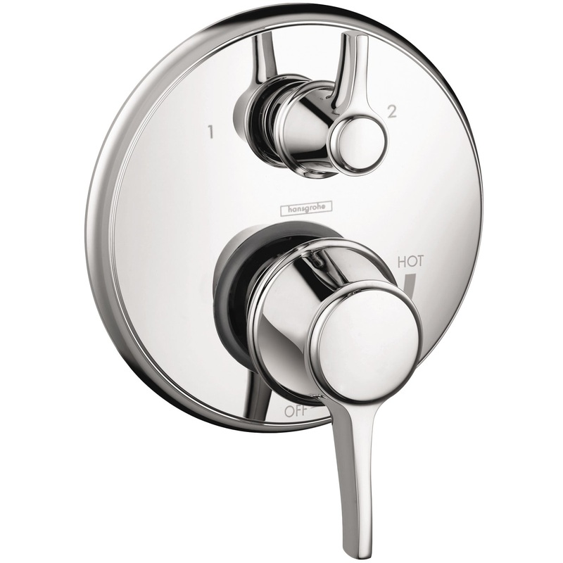 HANSGROHE 04449000 Chrome Ecostat Classic Classic Pressure Balance Trim