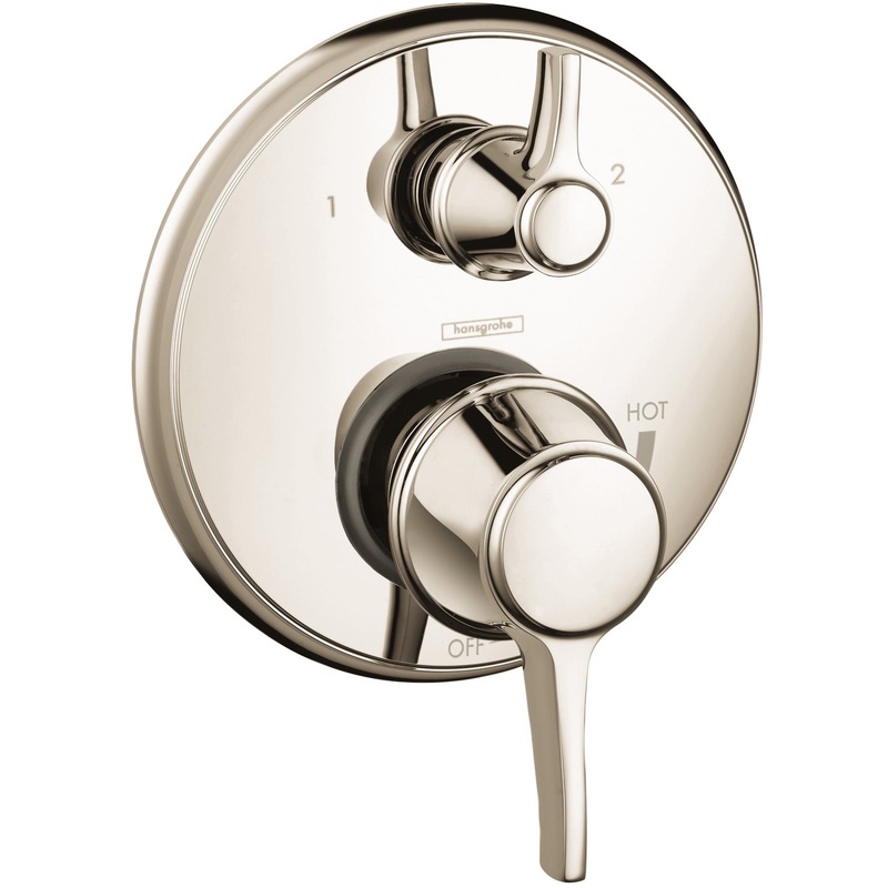 HANSGROHE 04449830 Polished Nickel Ecostat Classic Classic Pressure Balance Trim