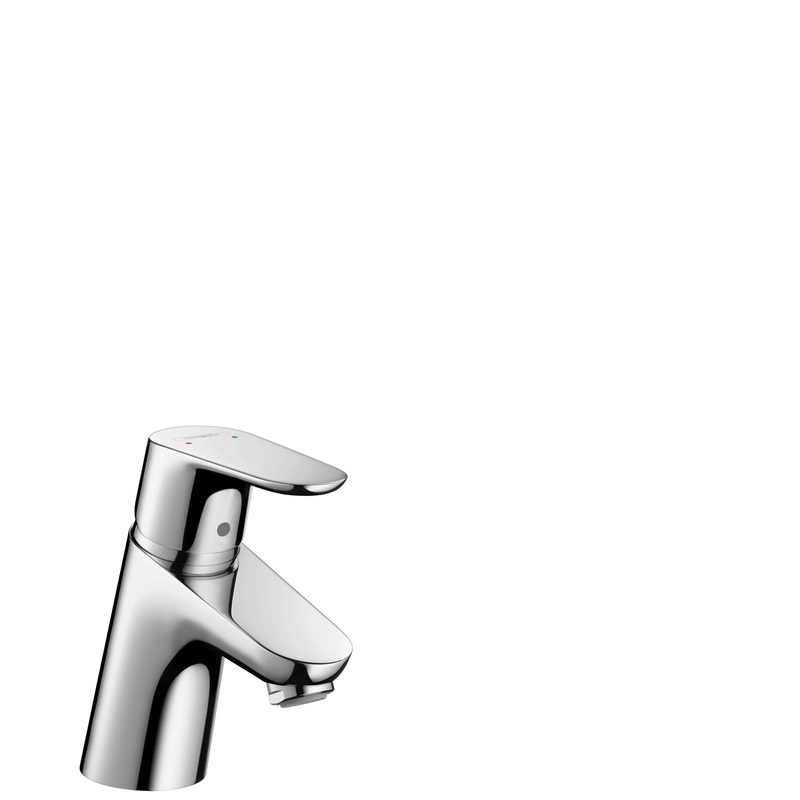HANSGROHE 04510000 Chrome Focus Modern Single Hole Bathroom Faucet 1.2 GPM