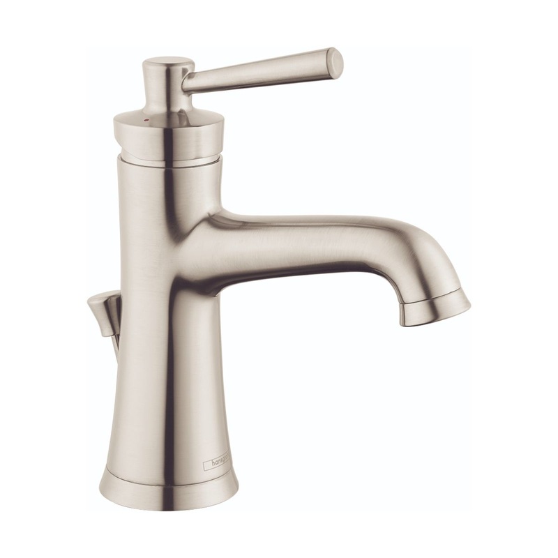 HANSGROHE 04771820 Brushed Nickel Joleena Transitional Single Hole Bathroom Faucet 1.2 GPM