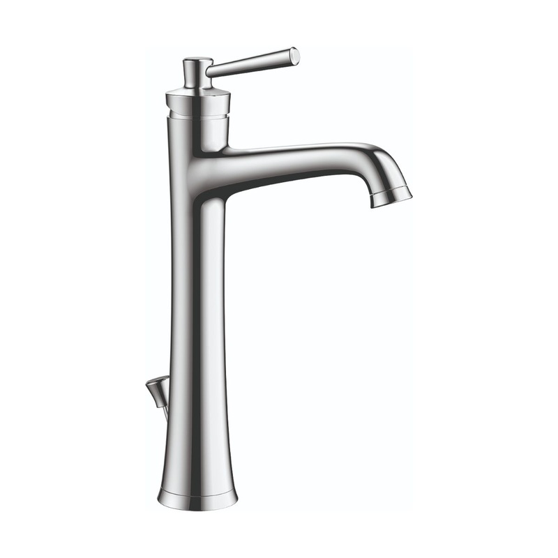 HANSGROHE 04772000 Chrome Joleena Transitional Single Hole Bathroom Faucet 1.2 GPM