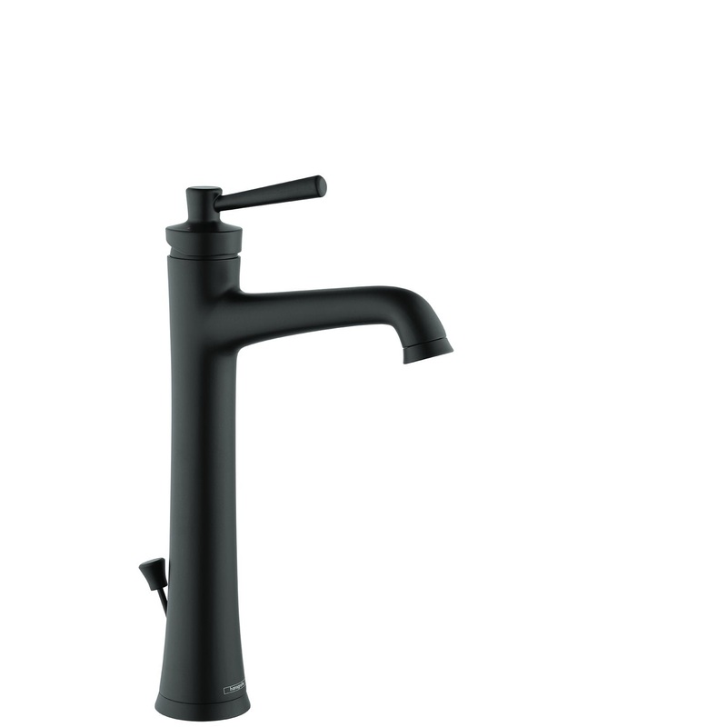HANSGROHE 04772670 Matte Black Joleena Transitional Single Hole Bathroom Faucet 1.2 GPM