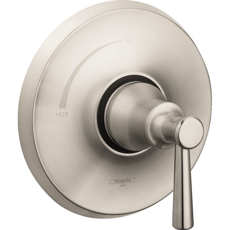 HANSGROHE 04779820 Brushed Nickel Joleena Transitional Pressure Balance Trim