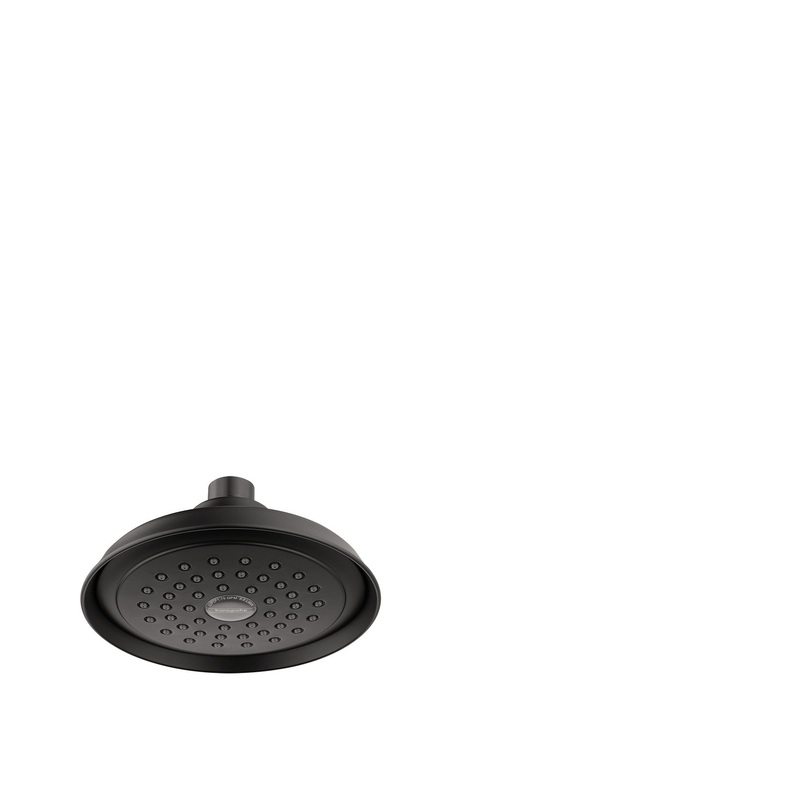HANSGROHE 04780670 Matte Black Joleena Transitional Showerhead 1.75 GPM