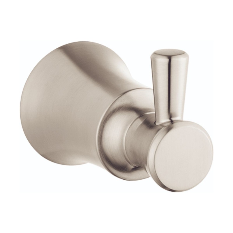 HANSGROHE 04788820 Brushed Nickel Joleena Transitional Single Hook