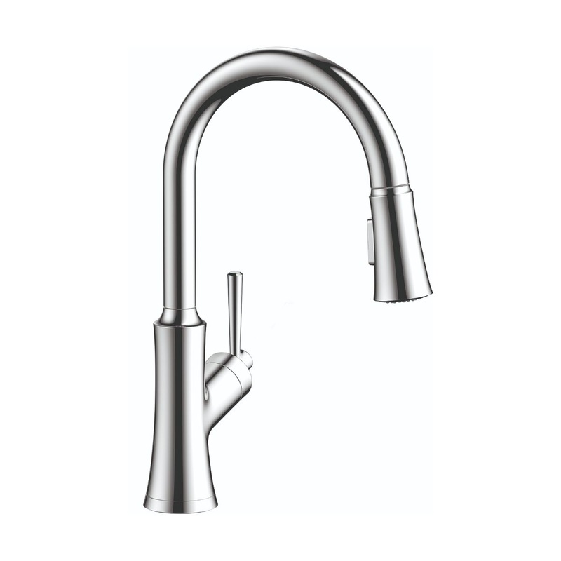 HANSGROHE 04793000 Chrome Joleena Transitional Kitchen Faucet 1.75 GPM
