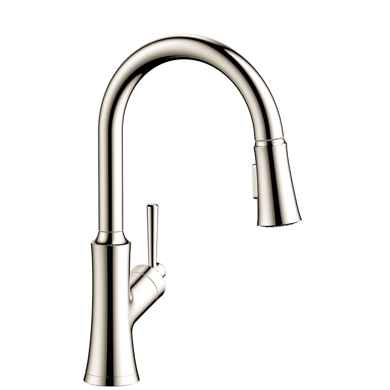 HANSGROHE 04793830 Polished Nickel Joleena Transitional Kitchen Faucet 1.75 GPM