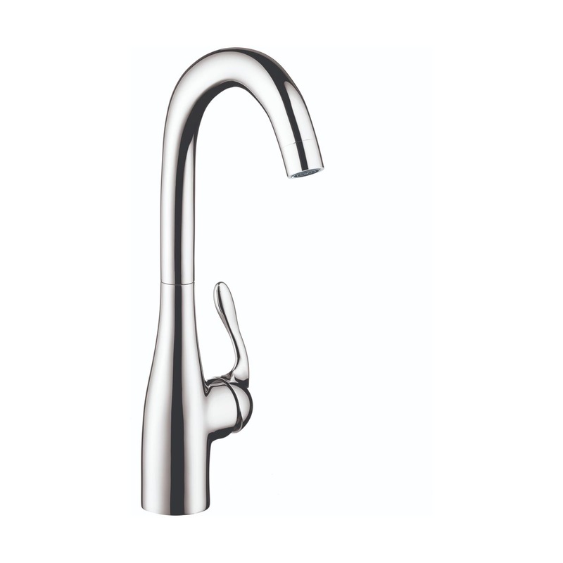 HANSGROHE 14801001 Chrome Allegro E Modern Kitchen Faucet 1.5 GPM