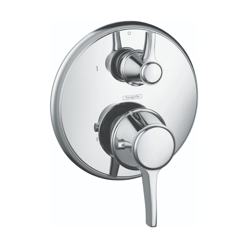 HANSGROHE 15752001 Chrome Ecostat Classic Classic Thermostatic Trim