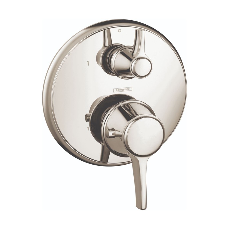HANSGROHE 15752831 Polished Nickel Ecostat Classic Classic Thermostatic Trim