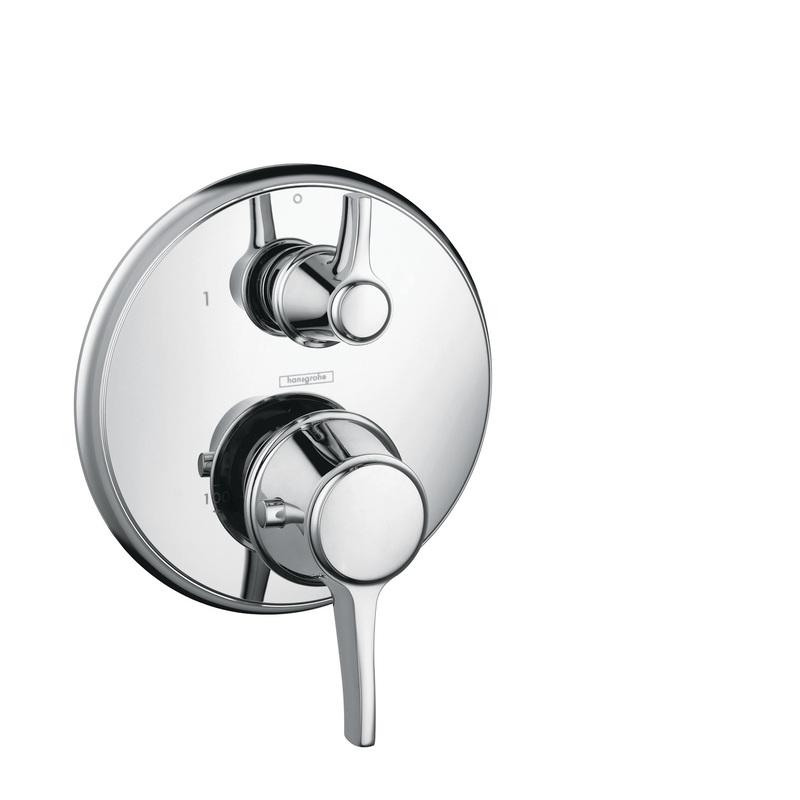 HANSGROHE 15753001 Chrome Ecostat Classic Classic Thermostatic Trim
