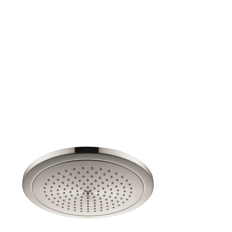 HANSGROHE 26217821 Brushed Nickel Croma Modern Showerhead 1.75 GPM