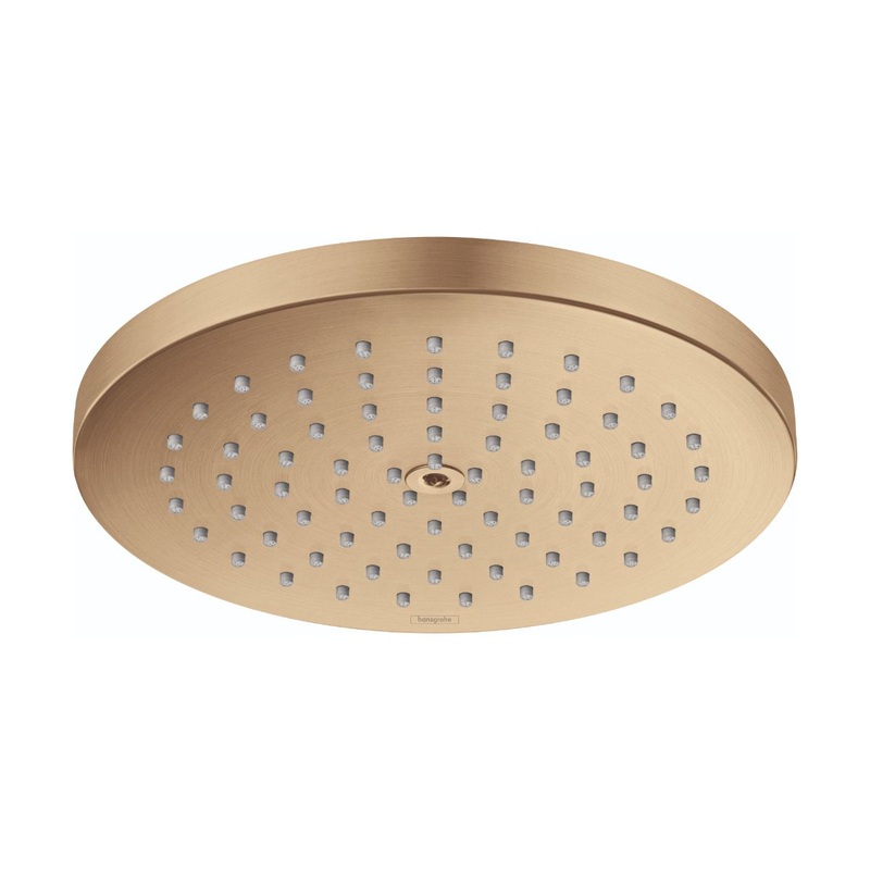 HANSGROHE 26928141 Brushed Bronze Raindance S Showerhead 2.5 GPM