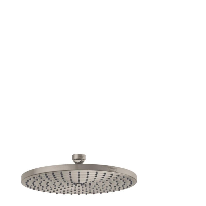 HANSGROHE 27624821 Brushed Nickel Raindance S Modern Showerhead 2.5 GPM