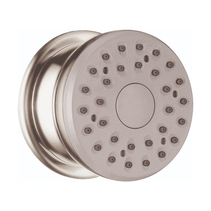 HANSGROHE 28467821 Brushed Nickel Bodyvette Modern Bodyspray 2.5 GPM