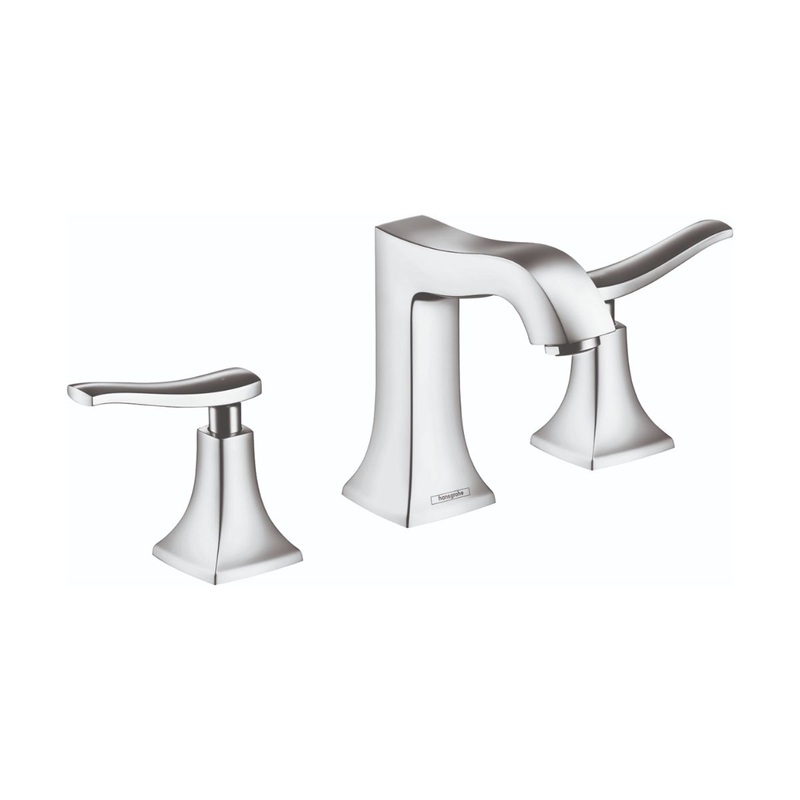 HANSGROHE 31073001 Chrome Metris C Classic Widespread Bathroom Faucet 1.2 GPM