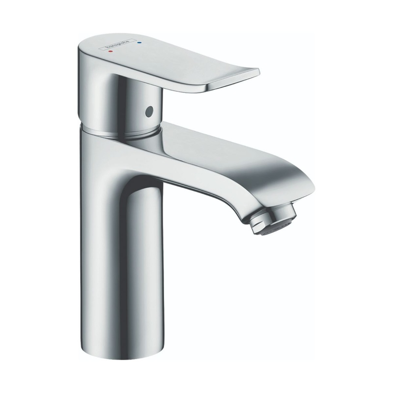 HANSGROHE 31080001 Chrome Metris Modern Single Hole Bathroom Faucet 1.2 GPM