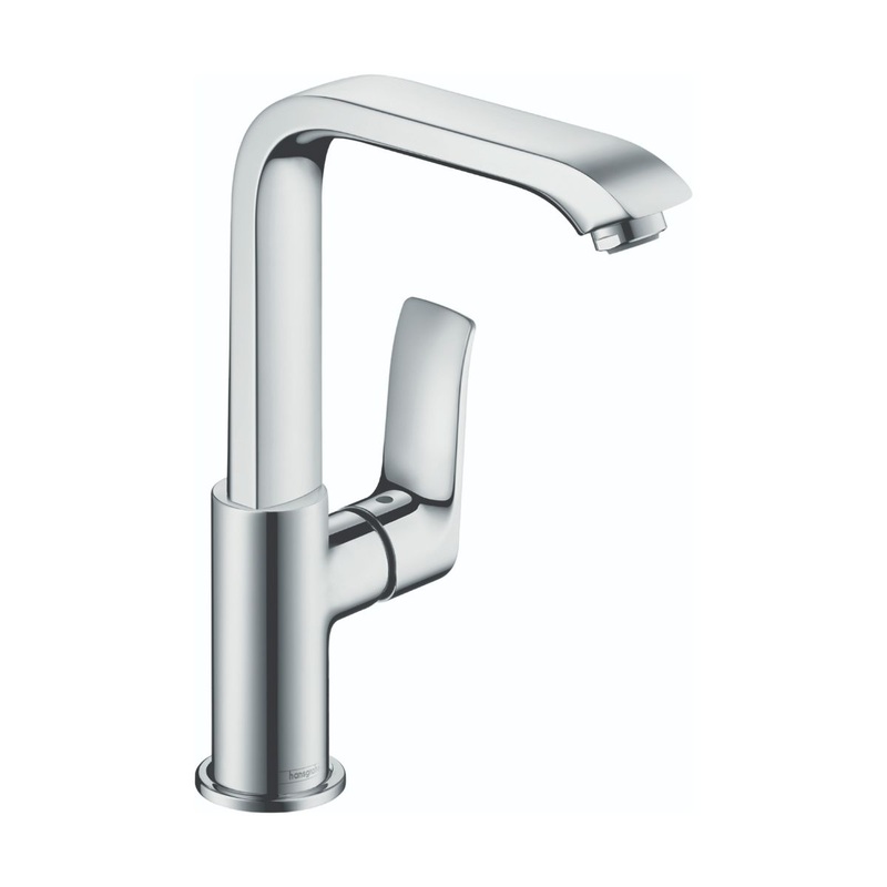 HANSGROHE 31087001 Chrome Metris Modern Single Hole Bathroom Faucet 1.2 GPM