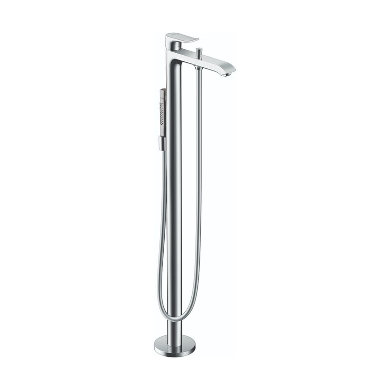 HANSGROHE 31432001 Chrome Metris Modern Tub Filler 1.75 GPM