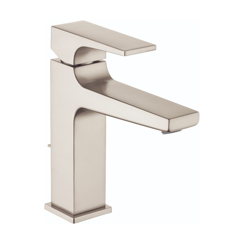 HANSGROHE 32506821 Brushed Nickel Metropol Modern Single Hole Bathroom Faucet 1.2 GPM