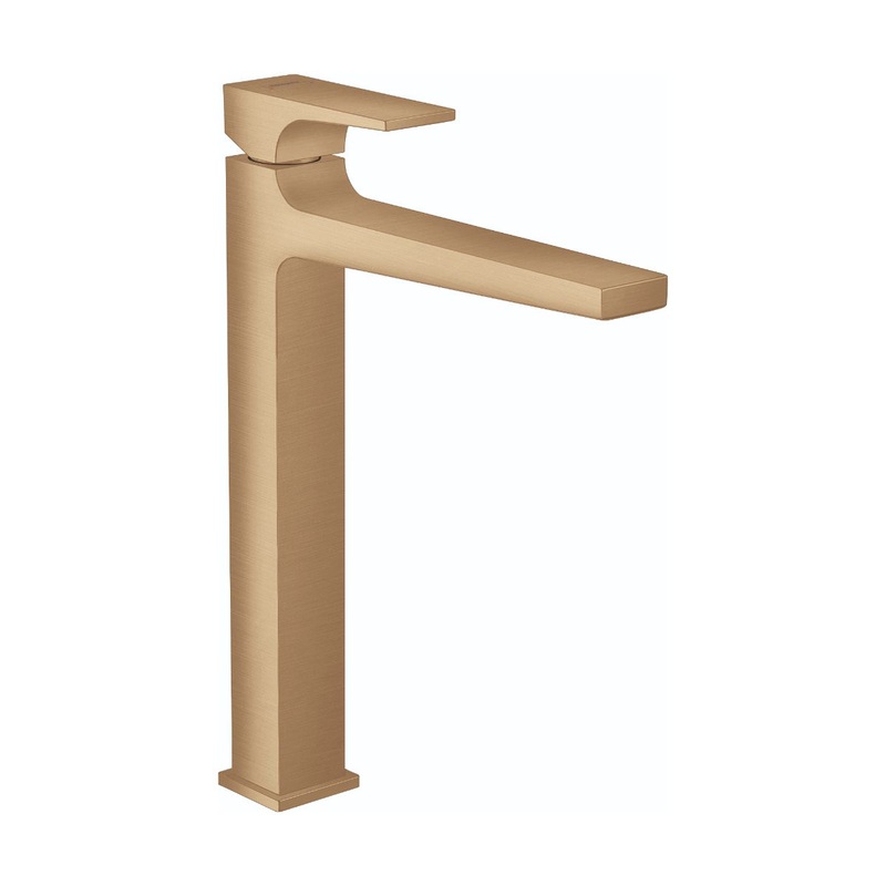 HANSGROHE 32513141 Brushed Bronze Metropol Modern Single Hole Bathroom Faucet 1.2 GPM