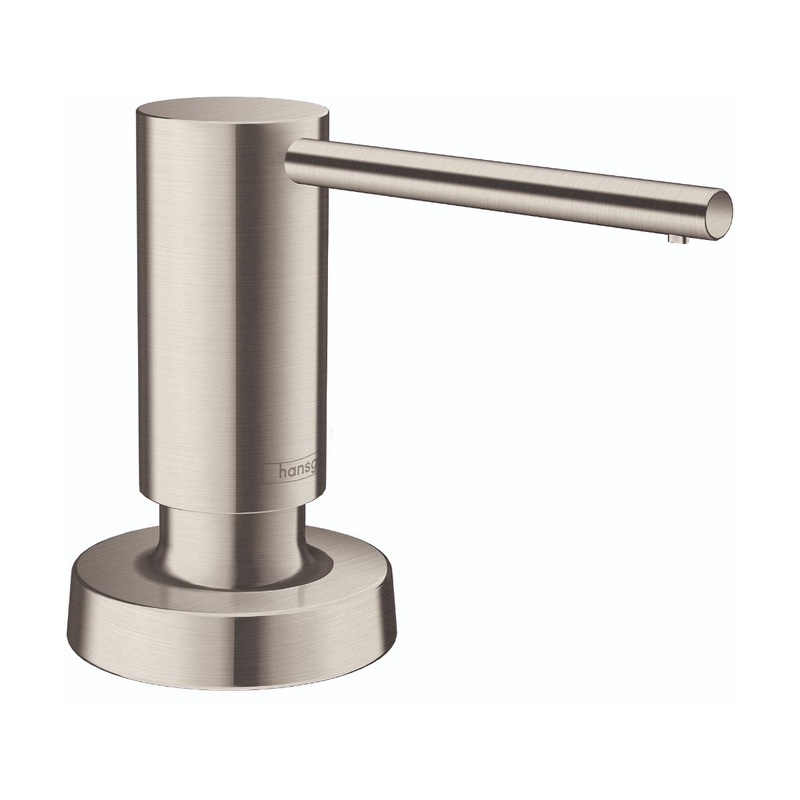 HANSGROHE 40448801 Stainless Steel Optic Talis Modern Soap Dispenser
