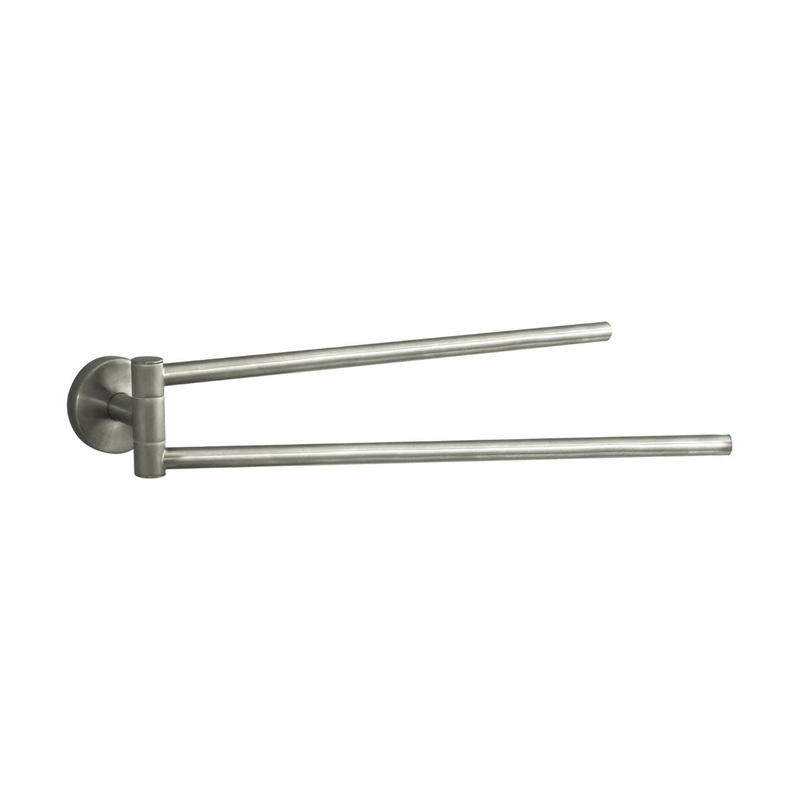 HANSGROHE 40512820 Brushed Nickel Logis Modern Towel Bar