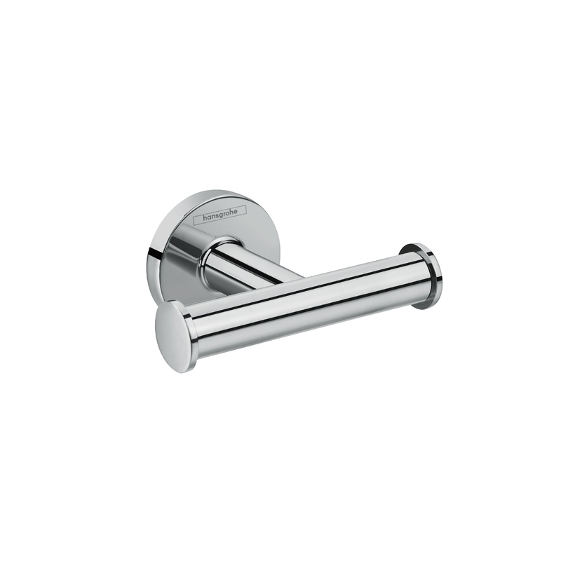 HANSGROHE 41725000 Chrome Logis Universal Modern Double Hook