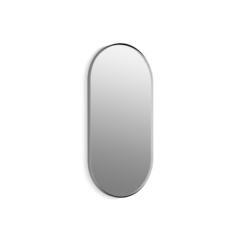 KOHLER K-26051-CPL Essential 20" X 40" Capsule Framed Mirror In Polished Chrome
