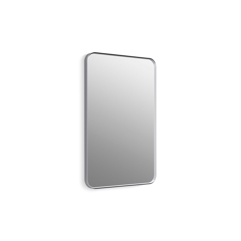 KOHLER K-26052-CPL Essential 22" X 34" Rectangular Framed Mirror In Polished Chrome