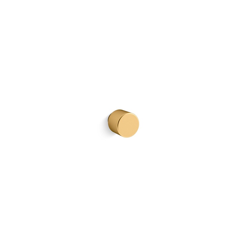 KOHLER K-33529-2MB Helst Cabinet Knob In Vibrant Brushed Moderne Brass