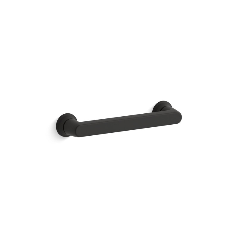 KOHLER K-33584-BL Winnow 4" Cabinet Pull In Matte Black