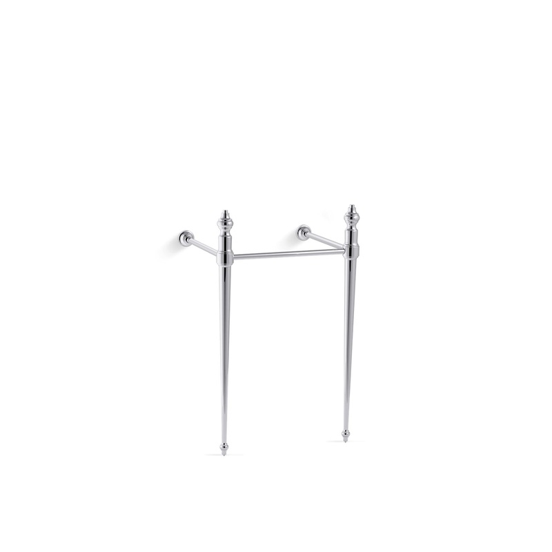 KOHLER K-30007-CP Memoirs Stately Console Table Legs For K-29999 Memoirs Sink In Polished Chrome