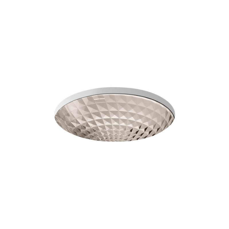 KOHLER K-2361-TG3 Kallos 16" Round Undermount Bathroom Sink, No Overflow In Translucent Doe