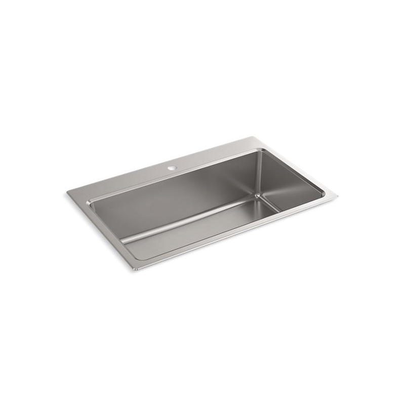 KOHLER K-31466-1-NA Prologue 33" top-/undermount single-bowl kitchen sink