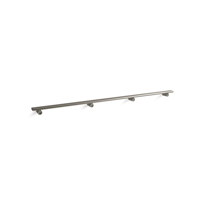 KOHLER K-97628-BNK Choreograph 54" Shower Barre In Anodized Brushed Nickel