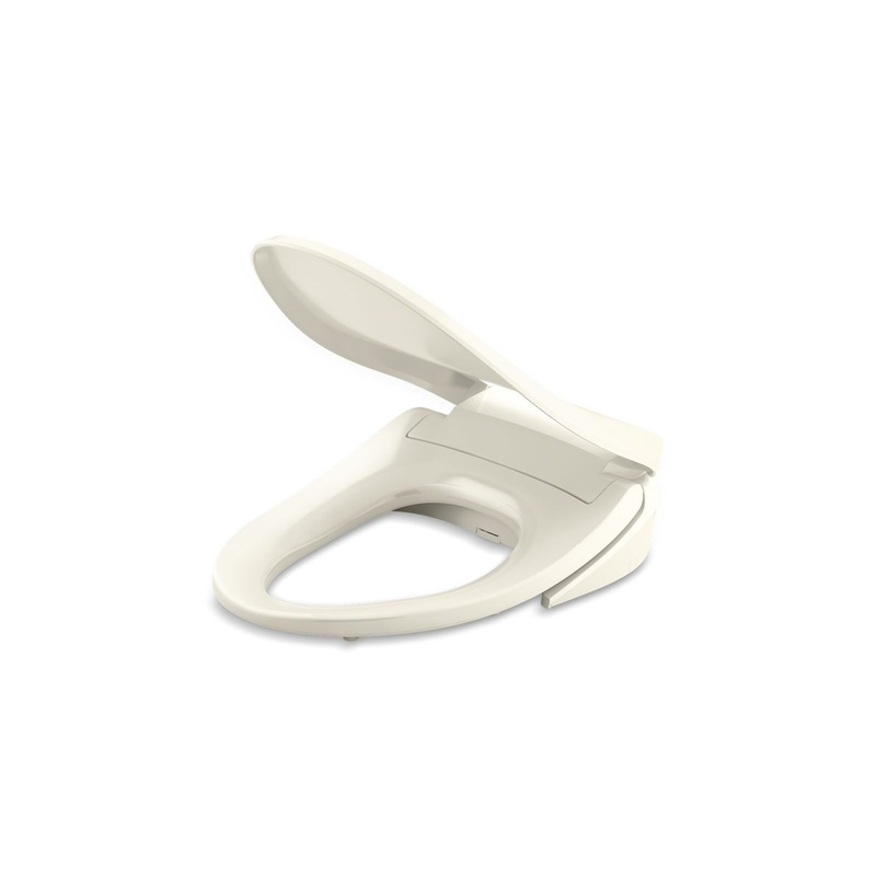KOHLER K-27142-CR-96 Purewash E700 Elongated Bidet Toilet Seat With Remote Control In Biscuit