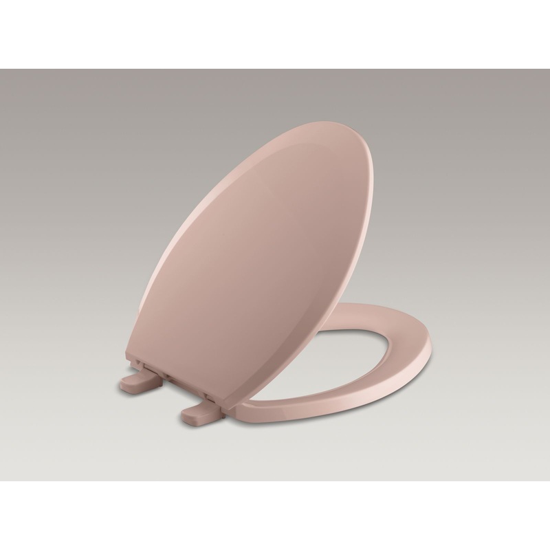 KOHLER K-4652-45 Lustra Quick-Release Elongated Toilet Seat In Wild Rose