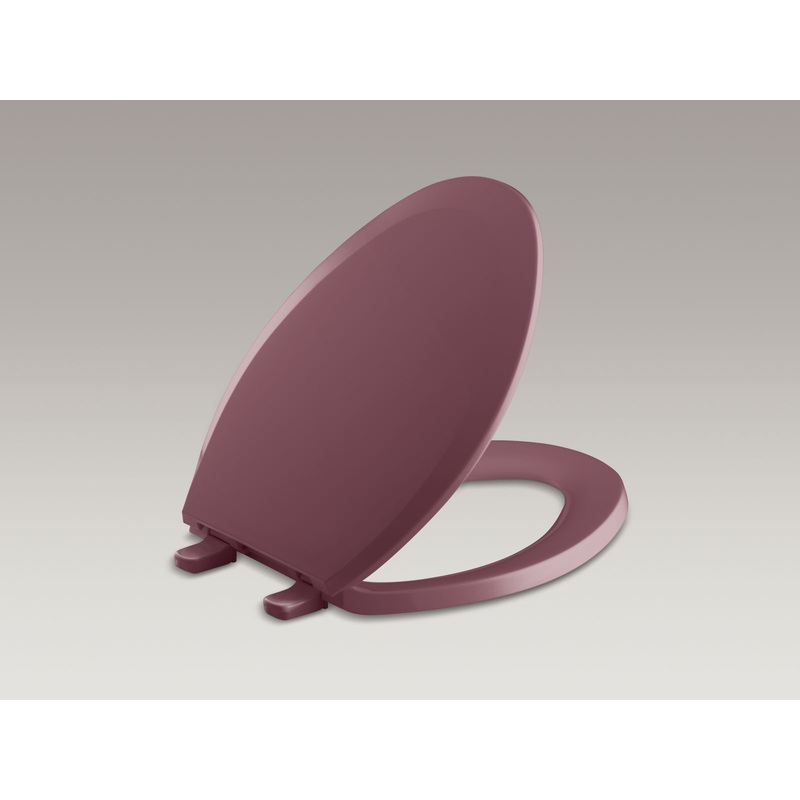 KOHLER K-4652-53 Lustra Quick-Release Elongated Toilet Seat In Raspberry Puree