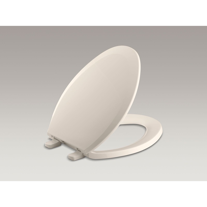 KOHLER K-4652-55 Lustra Quick-Release Elongated Toilet Seat In Innocent Blush