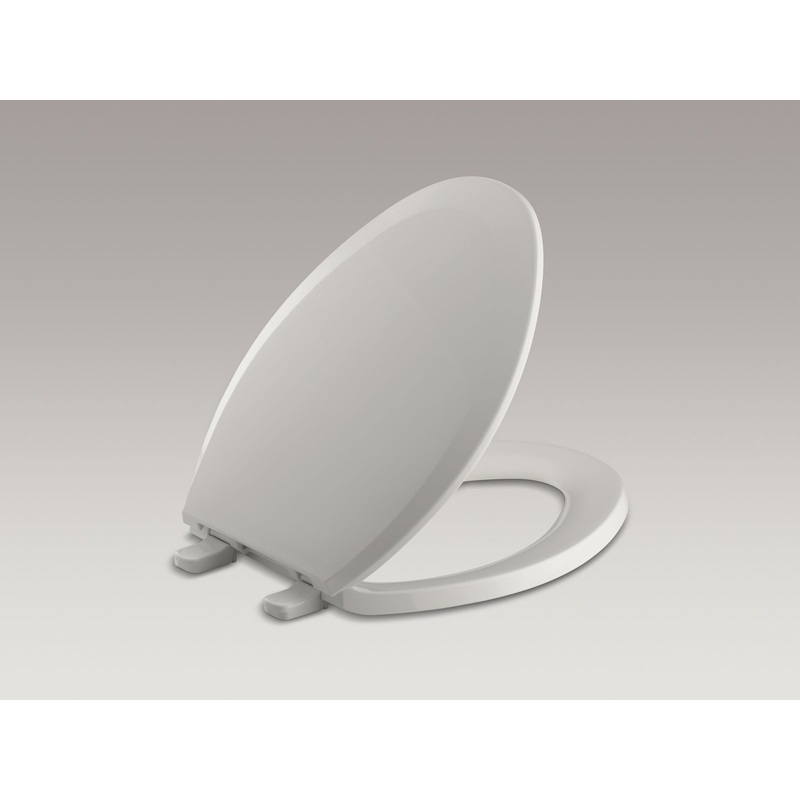 KOHLER K-4652-56 Lustra Quick-Release Elongated Toilet Seat In Tender Grey
