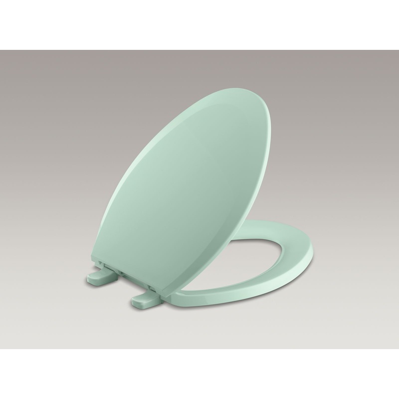 KOHLER K-4652-71 Lustra Quick-Release Elongated Toilet Seat In Seafoam Green