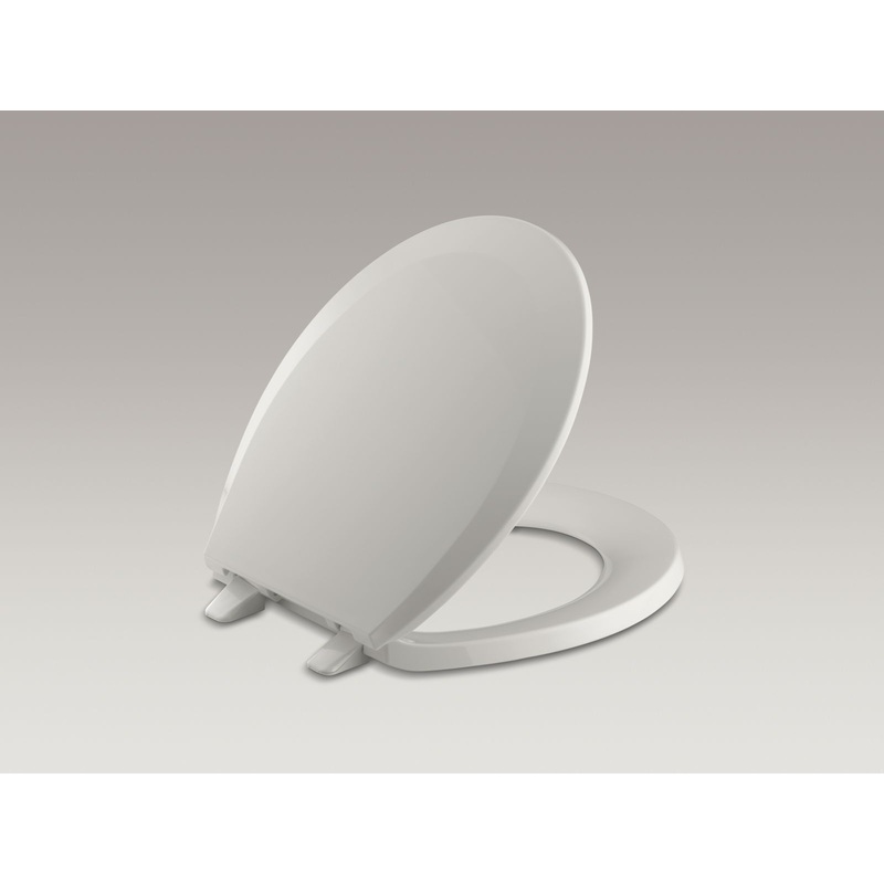 KOHLER K-4662-56 Lustra Quick-Release Round-Front Toilet Seat In Tender Grey