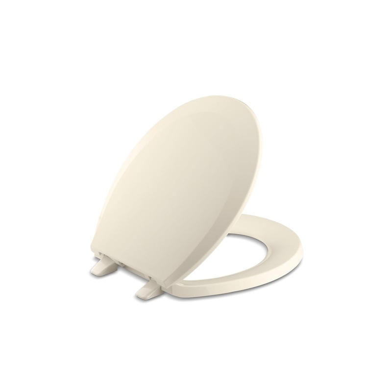 KOHLER K-4662-89 Lustra Quick-Release Round-Front Toilet Seat In Desert Bloom
