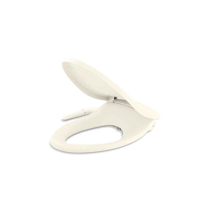KOHLER K-5724-96 Purewash M250 Elongated Manual Bidet Toilet Seat In Biscuit