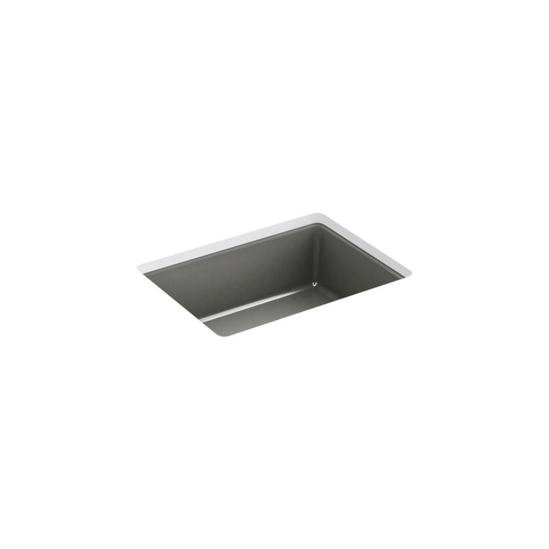 KOHLER K-8189-58 Verticyl 17" Rectangular Undermount Bathroom Sink In Thunder Grey