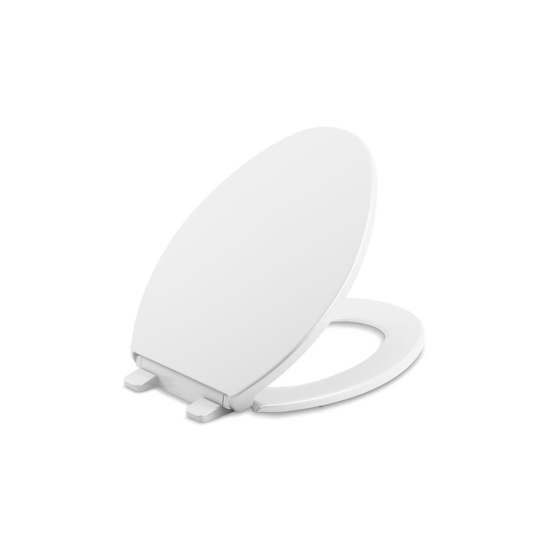 KOHLER K-20112-0 Brevia Elongated Toilet Seat In White