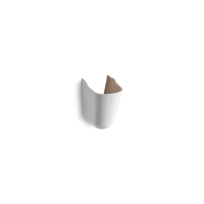 KOHLER K-2057-0 Pinoir Bathroom Sink Shroud In White